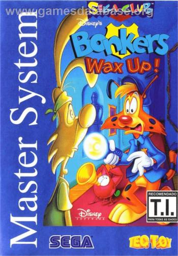 Cover Bonkers Wax Up! for Master System II